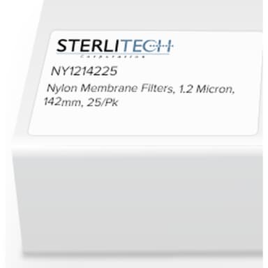 Nylon Membrane Filters, 1.2 Micron, 142mm, 25/Pk