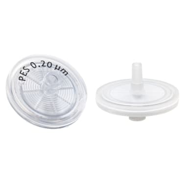 Polyethersulfone (PES) Syringe Filters, Abluo, 0.22 Micron, 25mm, 500/pk