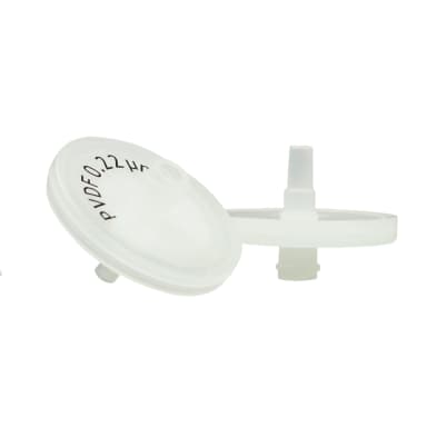 PVDF (Polyvinylidene) Syringe Filters, Abluo, 0.22 Micron, 25mm, 50/pk