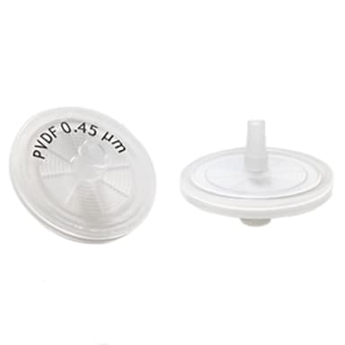 PVDF (Polyvinylidene) Syringe Filters, Abluo, 0.45 Micron, 25mm, 50/pk