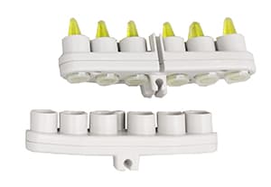 6 x 1.5/2.0ml tube holder, pack of 2 (Installed for vertical or horizontal mixing)