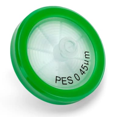 4530 Syringe Filter, PES Membrane, 0.45m Porosity, 30mm Diameter, PP Housing, Non-sterile, Bulk Packed - CS/1000
