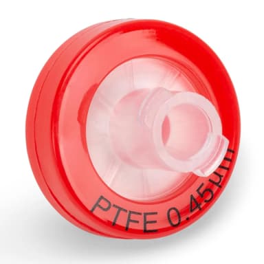H-4513 Syringe Filter, PTFE Hydrophobic Membrane, 0.45m Porosity, 13mm Diameter, PP Housing, Non-sterile, Bulk Packed - CS/1000