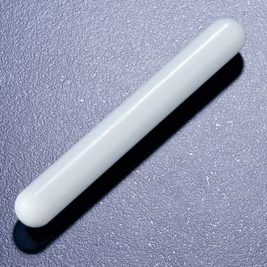 Stir bar, cylindrical, PTFE, 40 mm long x 8 mm OD