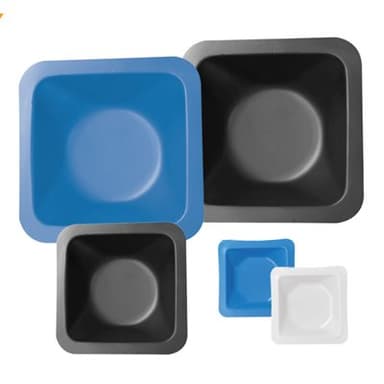 Weigh Boat Square Medium, Blue