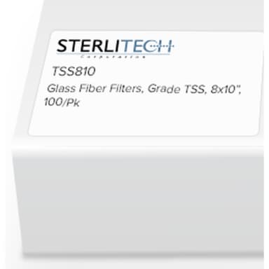 Grade TSS Borosilicate Glass Microfiber, 8x10 inch, 100/pack