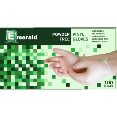 Shannon Powder-Free Vinyl GP 4 Mil, X-Large, 100/Pk