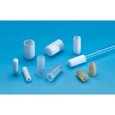 PTFE 4MM TUBE CAP, PRECISION TUBES ONLY, 25/PK