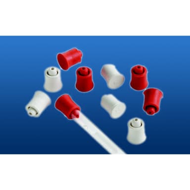 SEPTA,NMR,WHITE RUBBER,5MM,PRECISION, PK/100