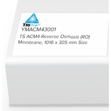 TriSep Flat Sheet Membrane, ACM4, PA, RO, 1016 x 305mm, 1/Pk