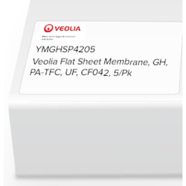 SUEZ (GE) Flat Sheet Membrane, GH, PA-TFC, UF, CF042, 5/Pk