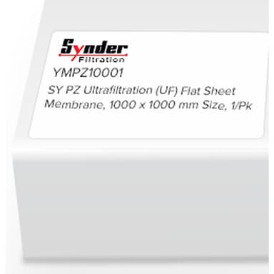 Synder Flat Sheet Membrane, PZ, PAN, UF, 1000 x 1000mm, 1/Pk