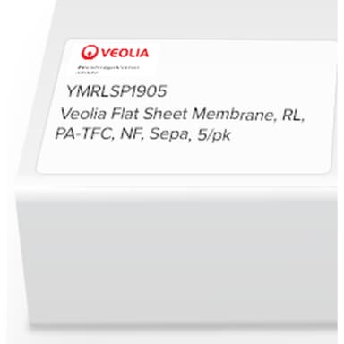 SUEZ (GE) Flat Sheet Membrane, RL, PA-TFC, NF, Sepa, 5/pk