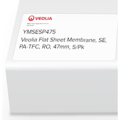 SUEZ (GE) Flat Sheet Membrane, SE, PA-TFC, RO, 47mm, 5/Pk