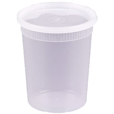 Deli Combo Container 16 oz, 16 oz, 40/Pk
