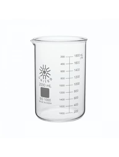 Beakers, Low Form, Borosilicate Glass, 20000Ml