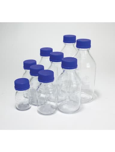 Media / Storage Bottle, Square, Pc With Pp Cap, 1000Ml