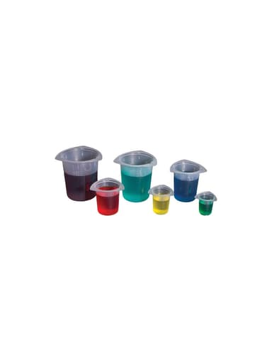 Tri-Corner Beakers, Polypropylene (PP), 250Ml
