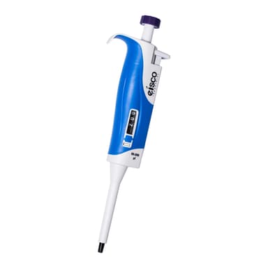 Variable Volume Micropipette - Fully Autoclavable - 50-200uL Volume Range - 1uL Increments - Includes Calibration Report