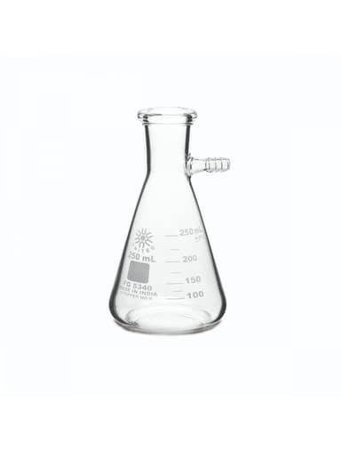 Filtering Flask, Borosilicate Glass, 250Ml PK/18