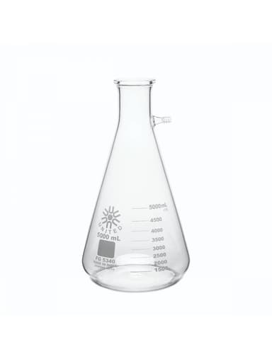 FILTERING FLASK, BOROSILICATE GLASS, 5000ML