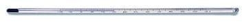 Thermometer, Blue Liquid - -10 to 250Â°C Partial Immersion 15.375"