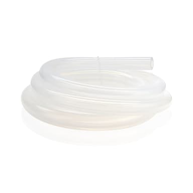 EZBio®pure Platinum cured silicone Transparent Tubing 5 mm (13/64") ID X8 mm (5/16") OD, 50 ft