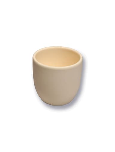 High Alumina Crucible, Tall Form, 20Ml Capacity