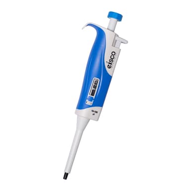 Variable Volume Micropipette - Fully Autoclavable - 10-100uL Volume Range - 0.50uL Increments - Includes Calibration Report