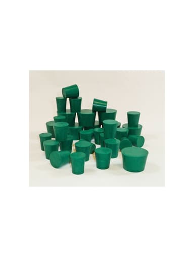 NEOPRENE STOPPER ASSORTMENT, ONE POUND