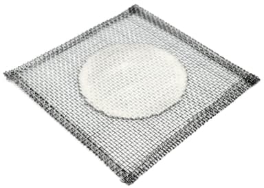 10PK Iron Wire Gauze Squares, 5x5" - 3" Ceramic Center - 100% Free of Harmful Chemicals, Asbestos Free