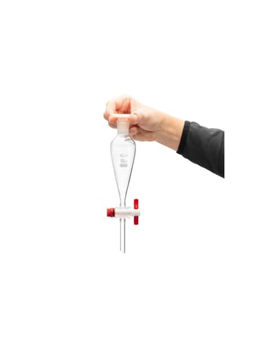 SEPARATORY FUNNEL, GLASS, 125ML