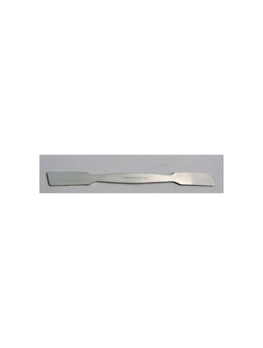 SPATULA, STAINLESS STEEL, BOTH ENDS FLAT, 8"