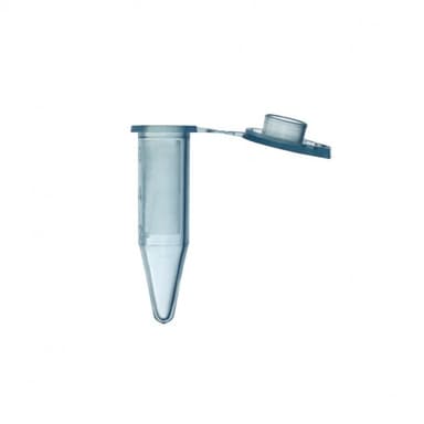 0.6ml GRADUATED TUBE W/FLAT CAP NATURAL