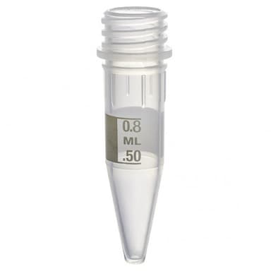 MicrewTube w/Molded Ridges,CB 1.5ml,Graduated