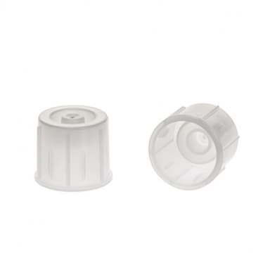 DUAL POSITION PE CAP FOR PS 12MM TUBES