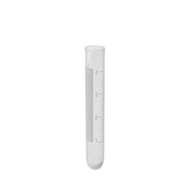 CULTUBES 12X75 PS W/O CAP, STER. PRINT. PK/125