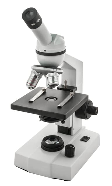 Microscope, Inclined Model - MB-4 - 360° Rotatable Eye Piece - LED Illuminated