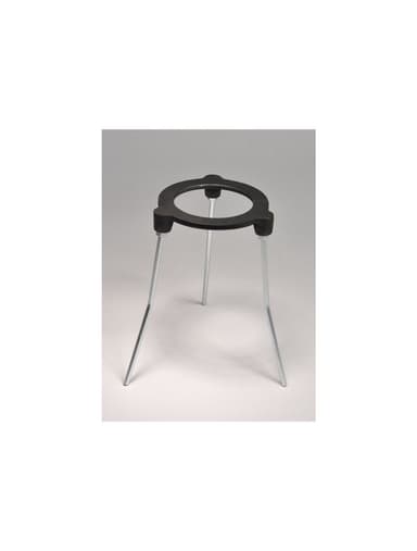 TRIPOD STAND, CAST IRON, 6" RING, 9" HEIGHT