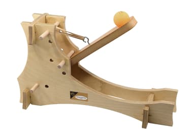 High Power Catapult Kit - Build Yourself - STEM Learning - Comes with Everything You Need - Explore Force, Acceleration, Hooke's Law & More -  Garage Physics
