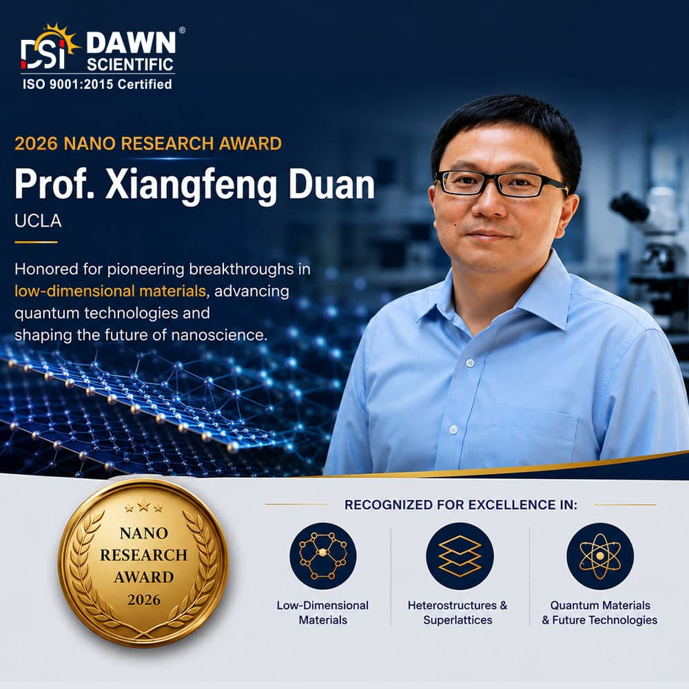 UCLA's Xiangfeng Duan Receives 2026 Nano Research Award for Breakthroughs in Low-Dimensional Materials